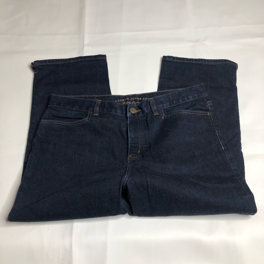 Lauren Jeans Co Womens Jean Capri Pants